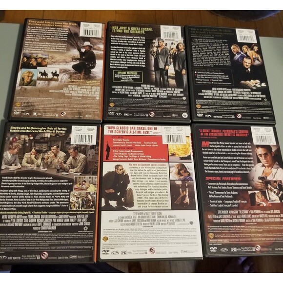 STEVE MCQUEEN COLLECTION Boxed Set on DVD - Picture 11 of 12